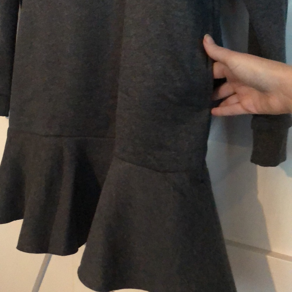 Free generation size large, charcoal sweater dress
